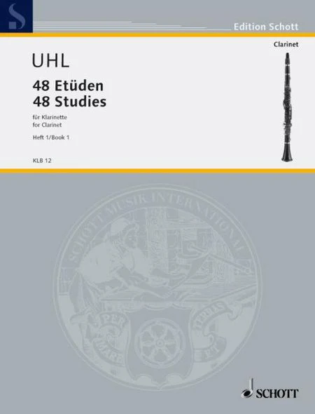 48 Studies for Clarinet Book 1 Composed by: Alfred Uhl