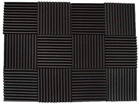 ACOUSTIC PANELS STUDIO FOAM 1" X 12" X 12"