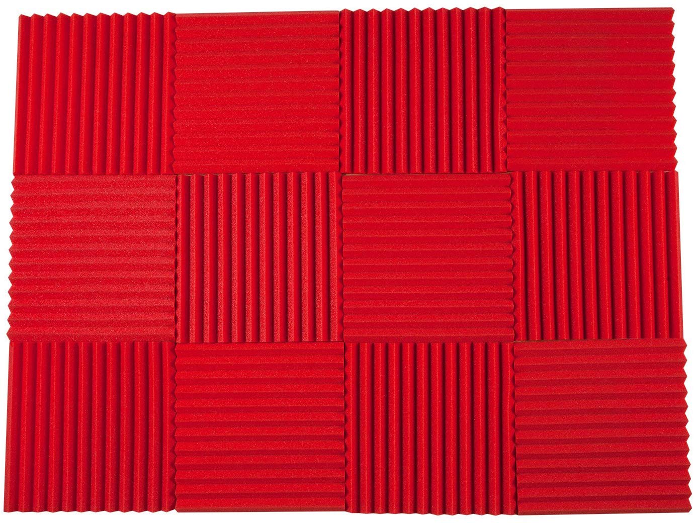 ACOUSTIC PANELS STUDIO FOAM 1" X 12" X 12"