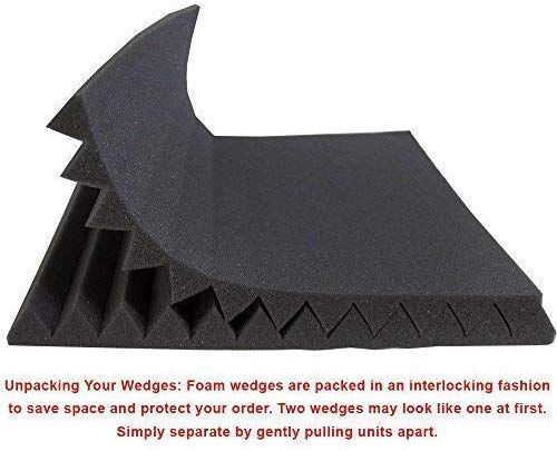 ACOUSTIC PANELS STUDIO FOAM 1" X 12" X 12" - Image 5