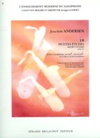 Andersen 18 Petites Etudes For Saxophone - 52401803