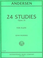 ANDERSEN 24 STUDIES FOR FLUTE OPUS 15 - 1664