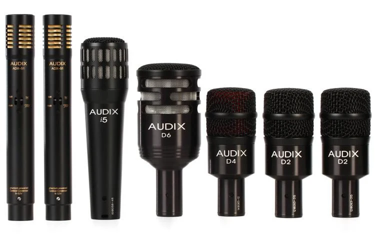 Audix 7-PIECE Drum Instrument Mic Pack - Image 2