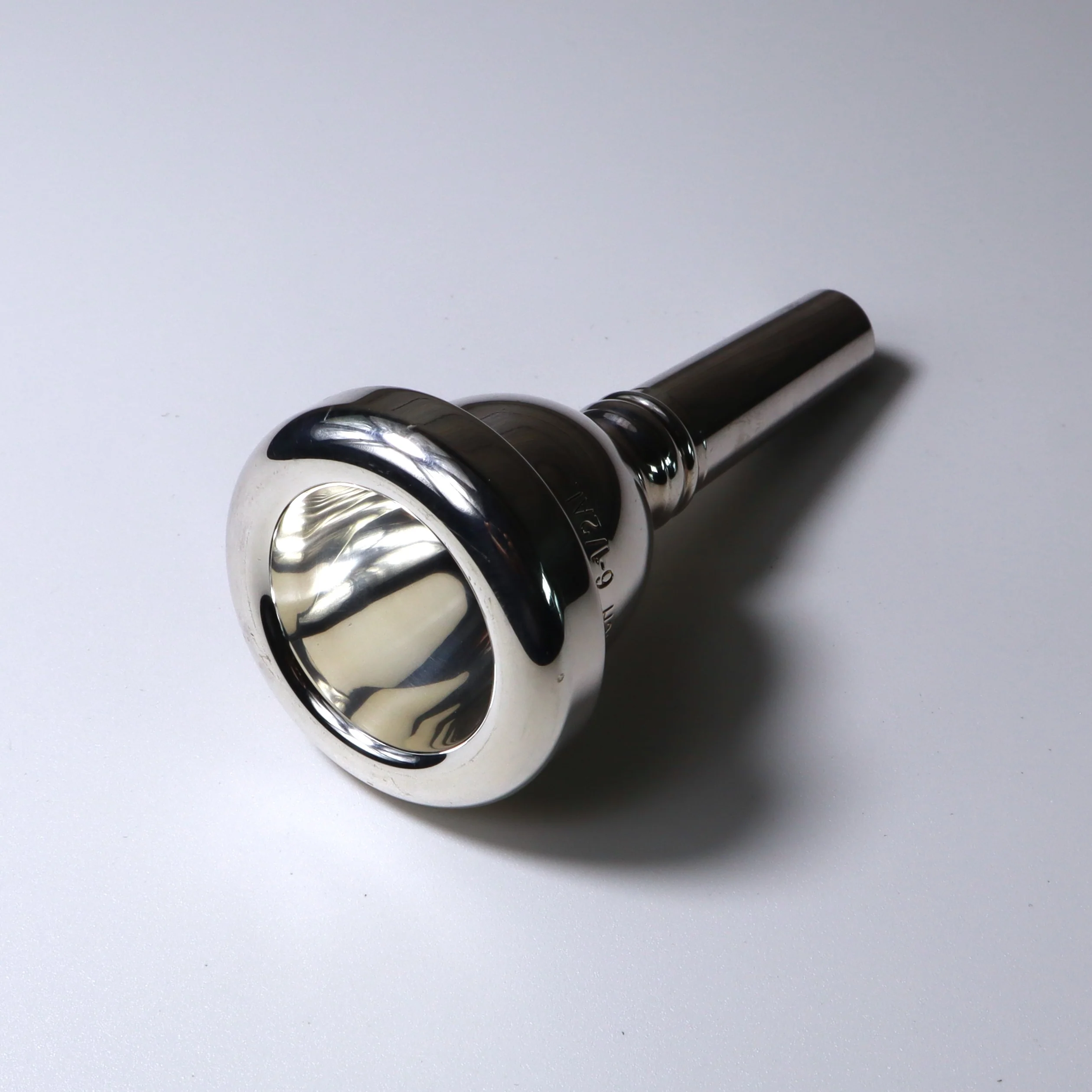 Bach Silver Plated Trombone Mouthpiece 6 1/2AL B-STOCK - Image 4
