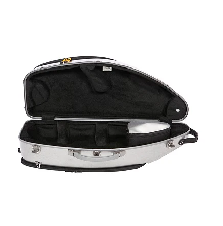 Bam HIGHTECH Tenor Sax with Pocket - DEF4102XLP- Brushed Aluminum - Image 3