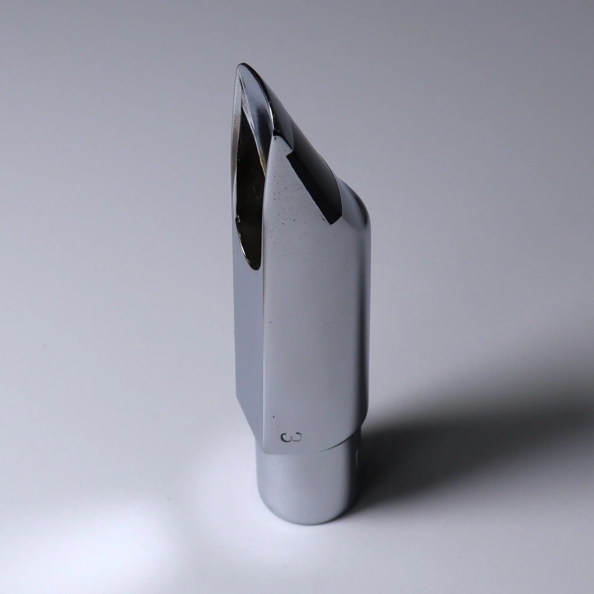 Bari Nickel Plated Metal Alto Sax Mouthpiece - 3 B-STOCK - Image 5