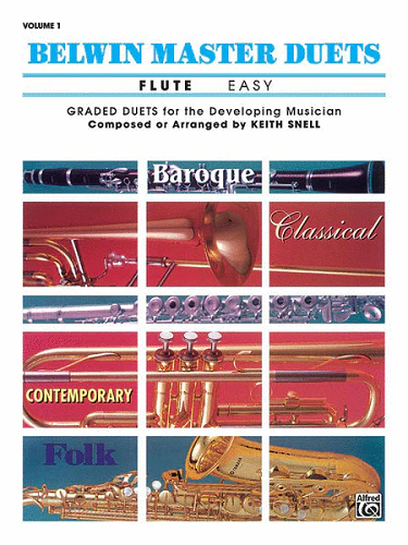 Belwin Master Duets Flute Vol. 1 Easy