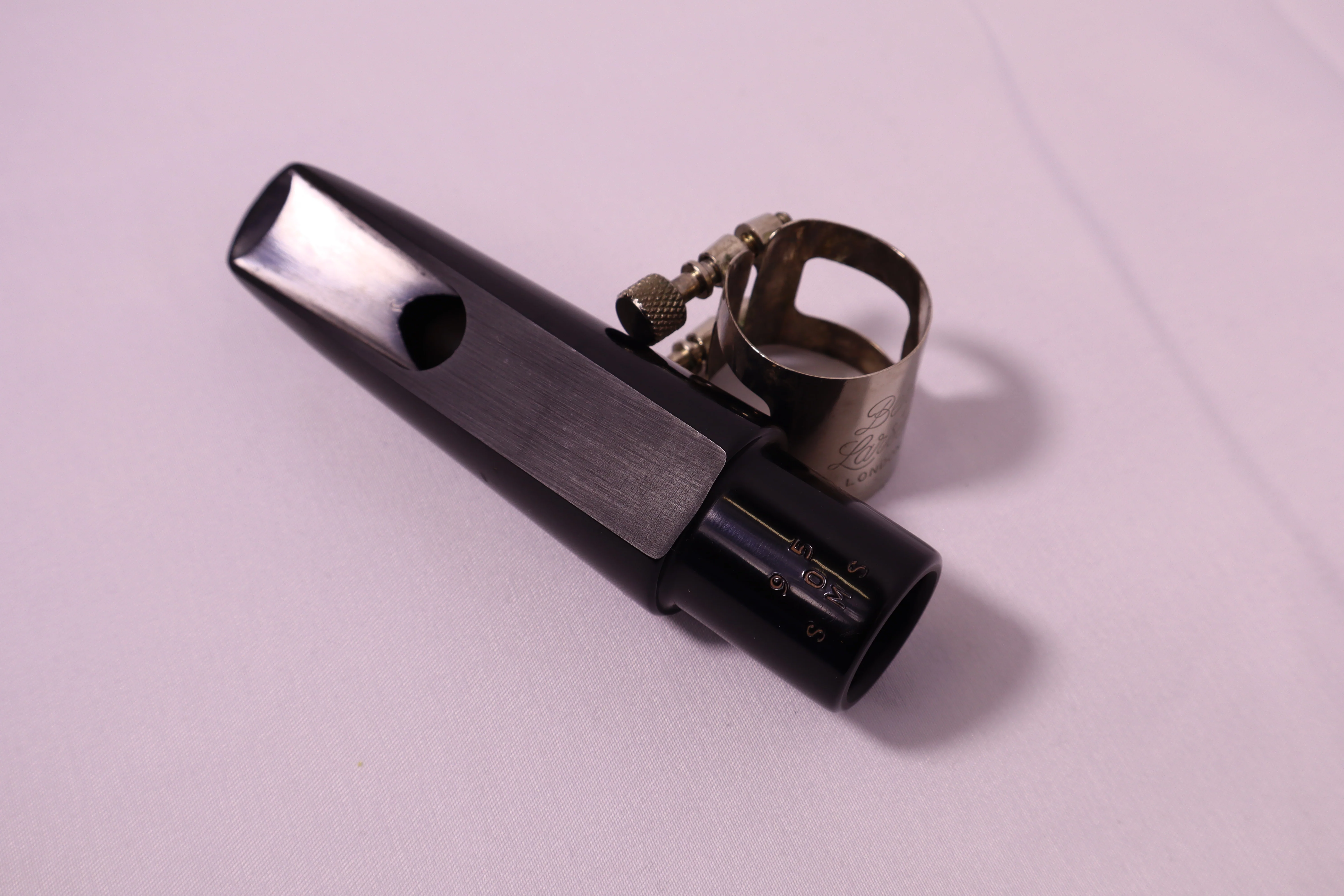 Berg Larsen Black Ebonite Tenor Sax Mouthpiece 95/0 SMS B-STOCK - Image 6