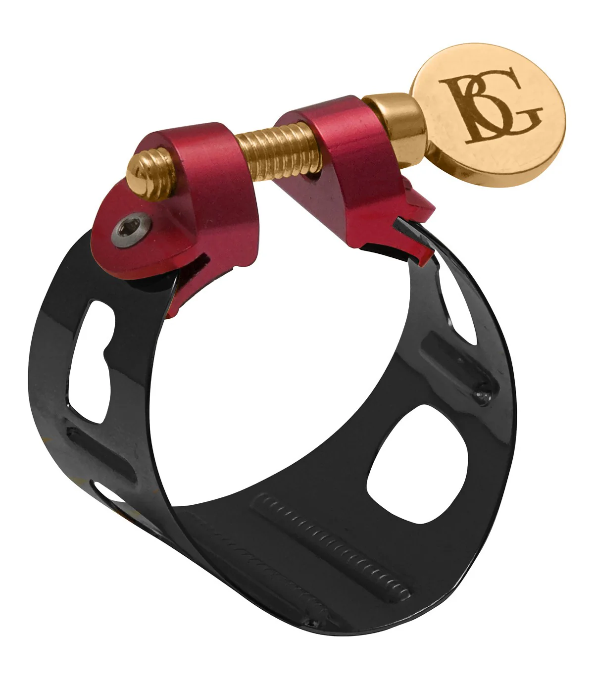 BG Duo Ligature Bb Clarinet & Alto Sax Hard Rubber Mouthpieces - Image 5