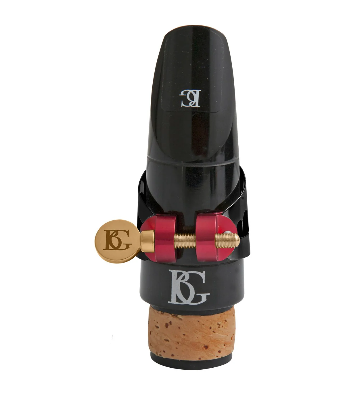 BG Duo Ligature Bb Clarinet & Alto Sax Hard Rubber Mouthpieces - Image 6