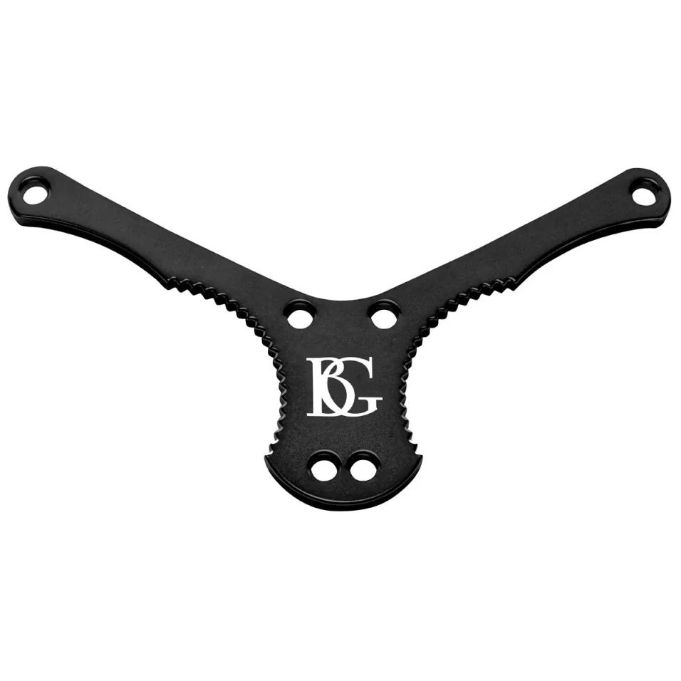 BG France Bass Clarinet Leather Yoke Zen Strap - C70YMSH - Image 5