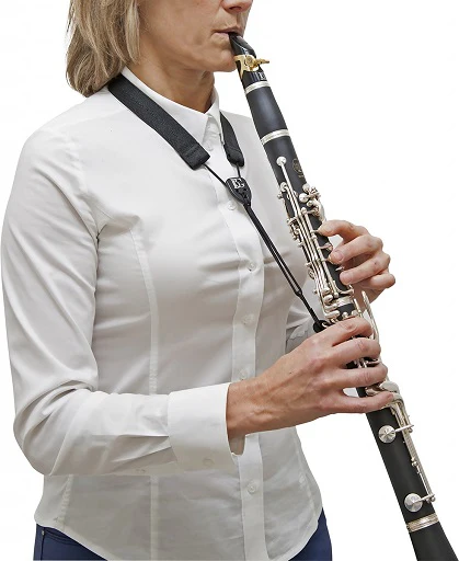 BG France - Clarinet Flex Strap W/ 2 Leather Pad Connectors - Image 3