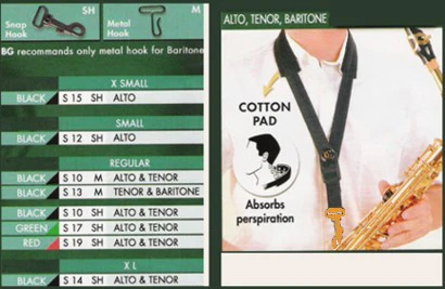BG FRANCE Comfort Neckstrap with Metal Snap Hook - S10MSH - Image 3