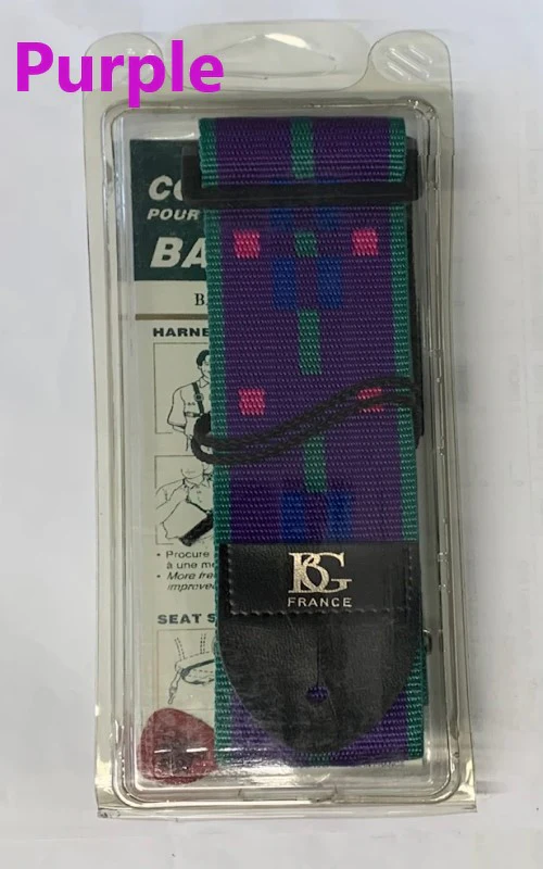 BG France Old Stock Guitar Deluxe Mixed Color Strap - G3 - Image 3