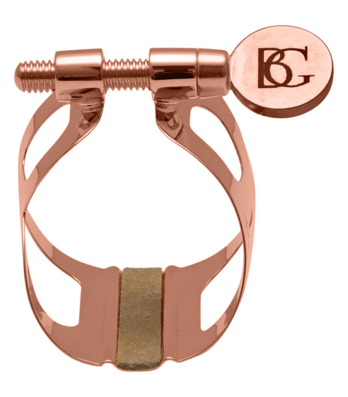 BG France Tradition Rose Gold Eb Clarinet Ligature - L89- Ligature Only - Image 2