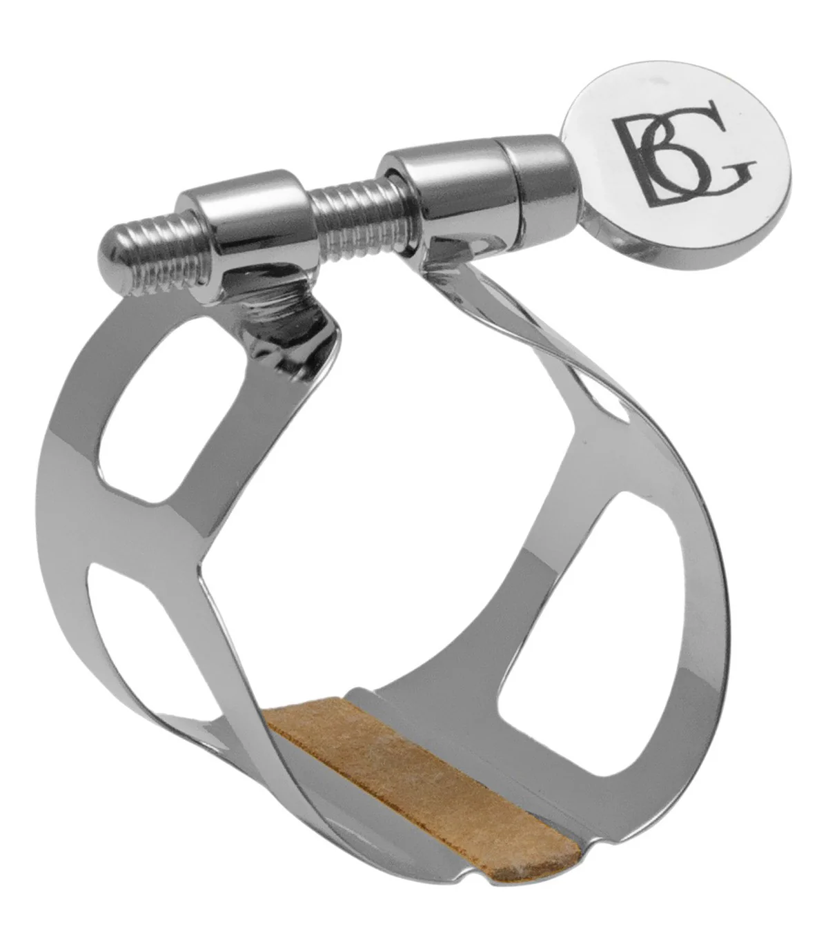 BG France Tradition Silver Bass Clarinet Ligature-L90-LIGATURE ONLY - Image 2