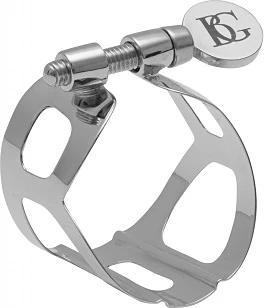 BG France Tradition Silver Plated Alto Sax Ligature - L17
