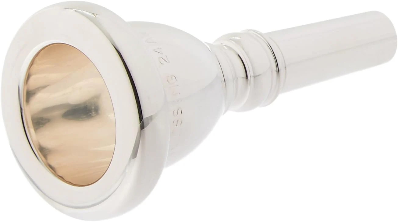 Blessing Tuba Mouthpiece Silver Plated - Image 3
