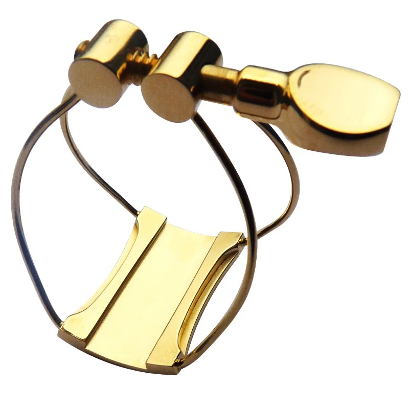Brancher Gold Plated Ligature for Bb Clarinet #5 CBG - Image 2