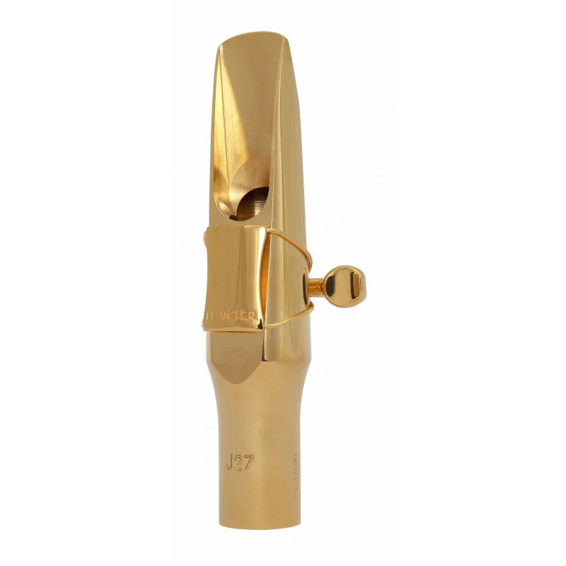 Brancher Gold Plated Tenor Sax Mouthpiece W/ Gold Plated Ligature - Image 5