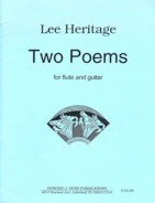 Brixton Book - Two Poems for Flute and Guitar - Heritage