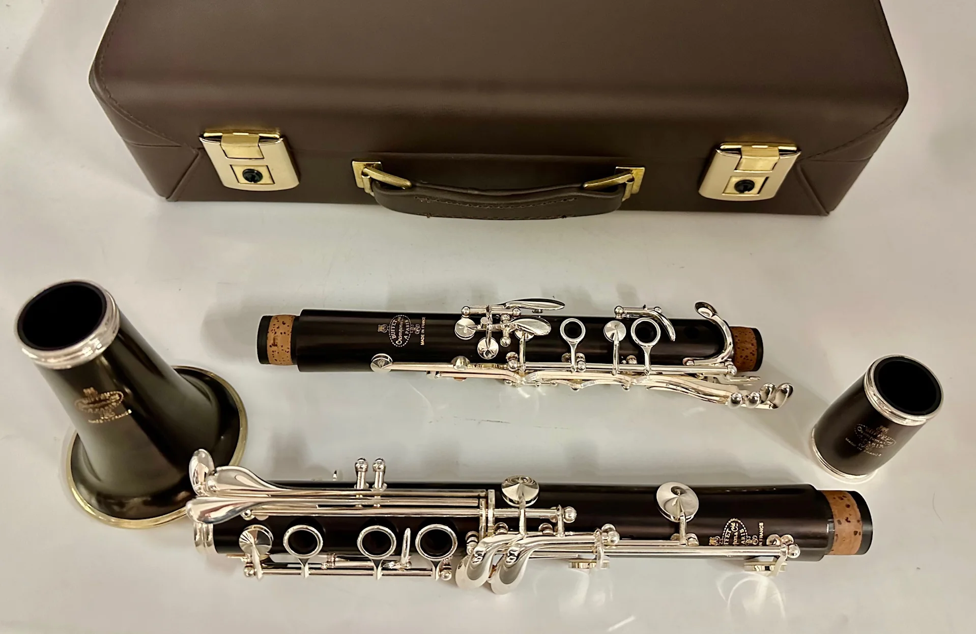 Buffet Crampon R13 A Clarinet Classic Logo with Silver Keys - Image 3