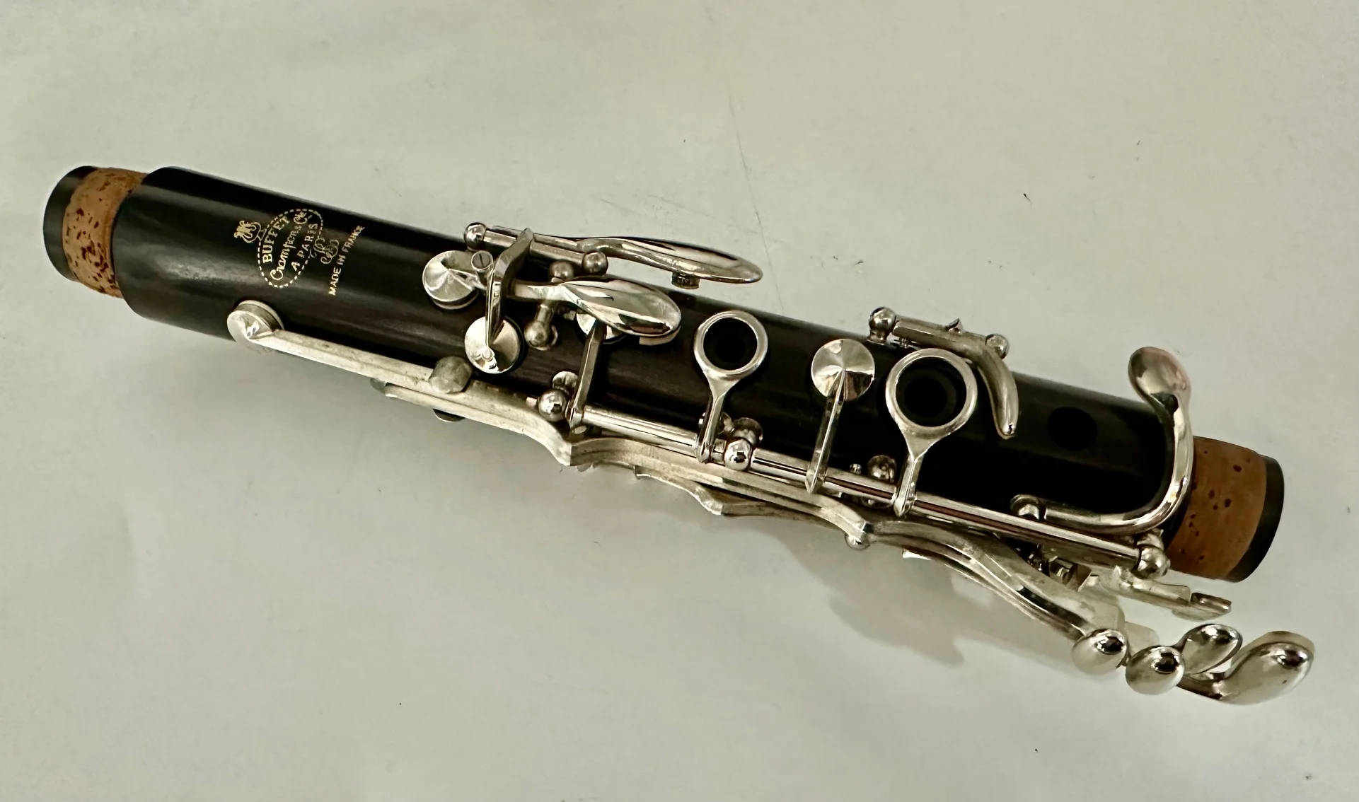 Buffet Crampon R13 Bb Clarinet Classic Logo with Nickel Keys - Image 3