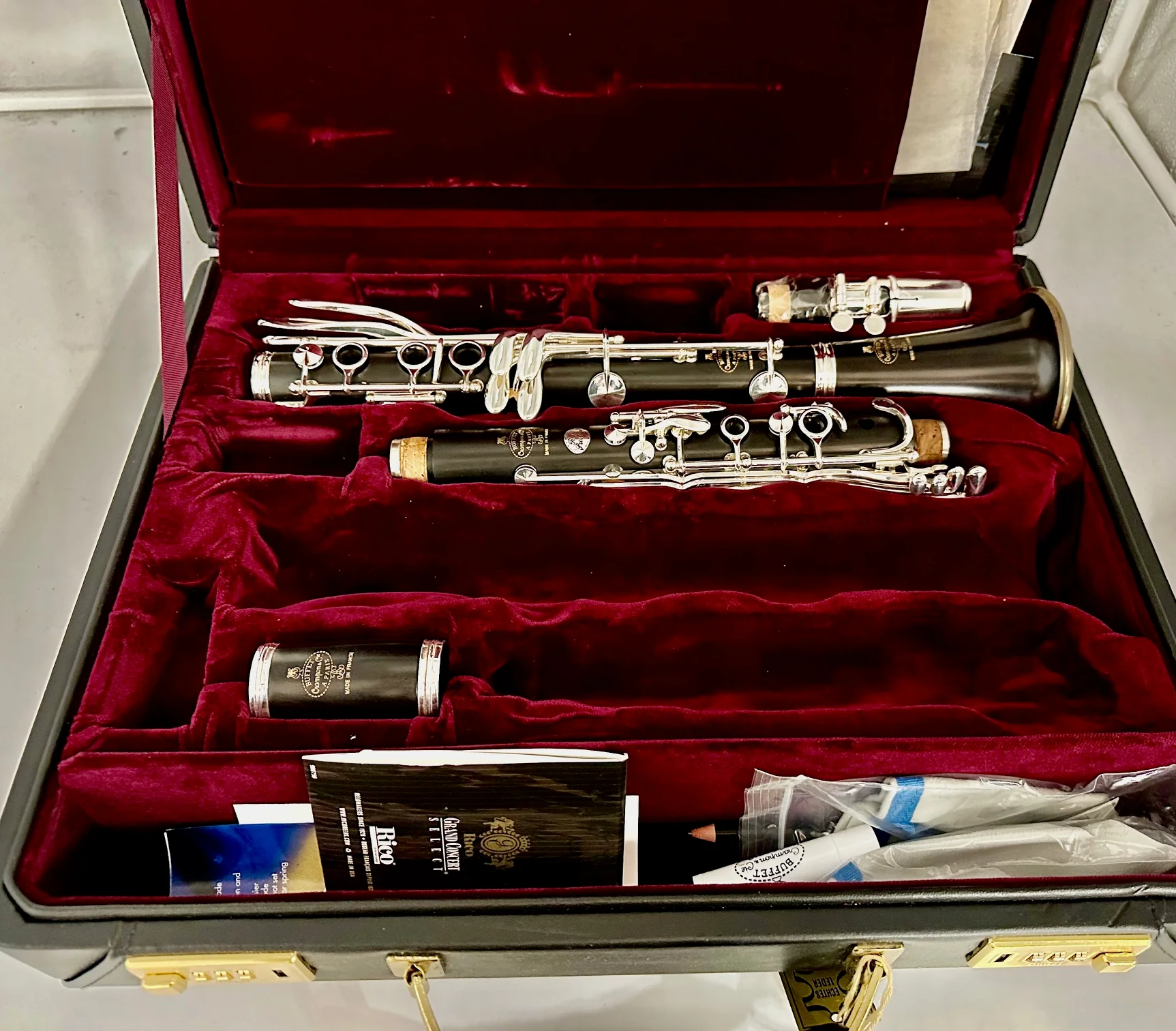Buffet Crampon R13 Prestige A clarinet with Classic Logo - Image 3