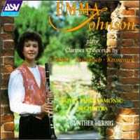 CD- CRUSSELL CLARINET CONCERTO #1 - EMMA JOHNSON