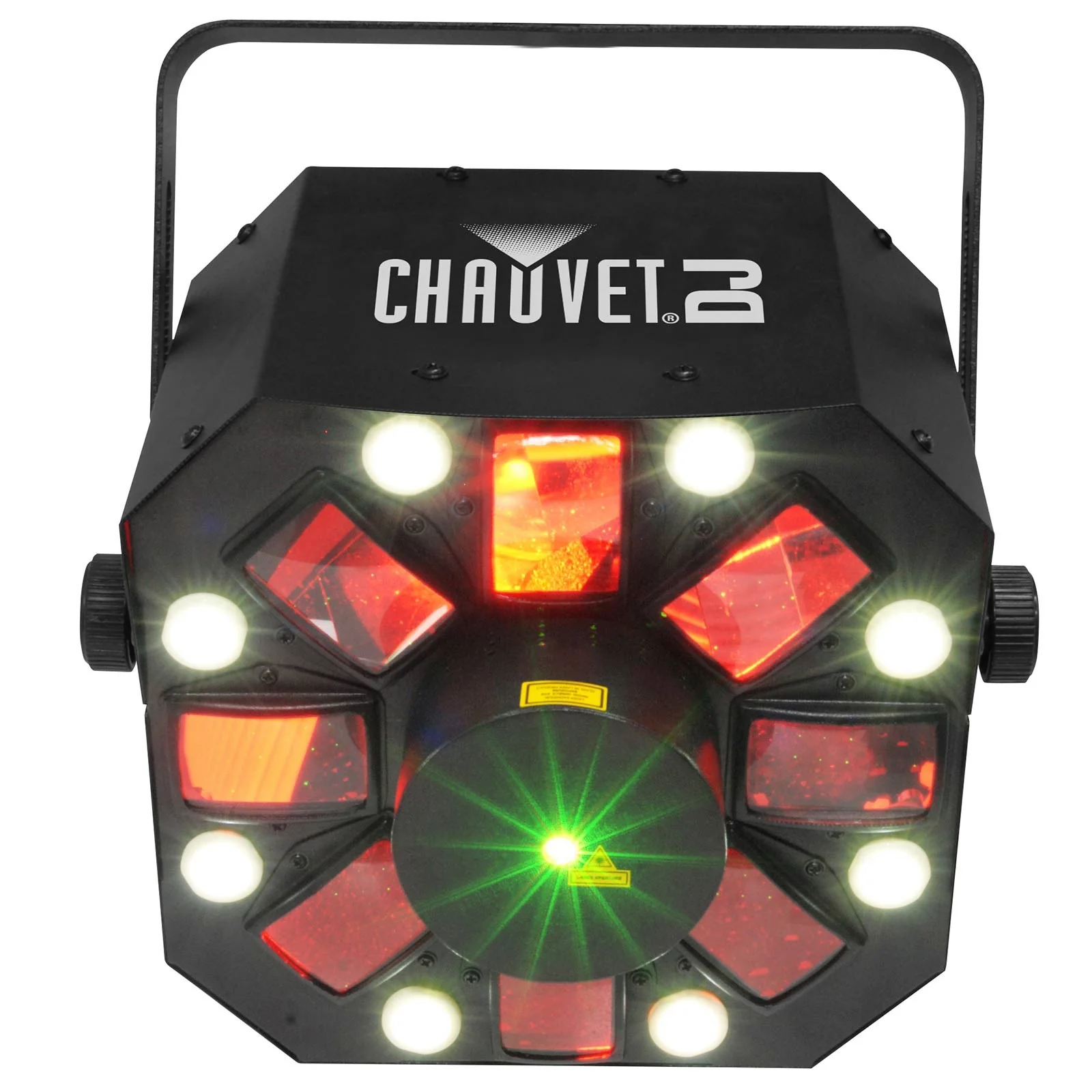 Chauvet DJ 3-IN-1 Derby /LASER/STROBE Effect - Image 2