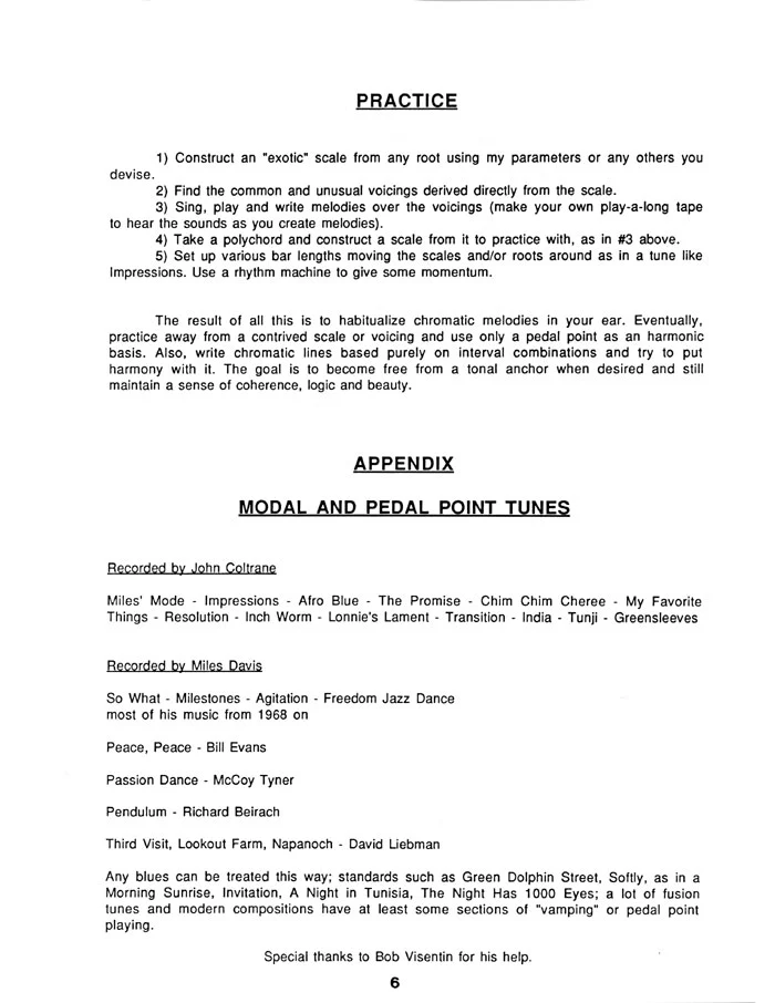 Chromaticism/Non-Diatonic Scales: How to Play Outside the Stated Tonality - David Liebman - Image 3