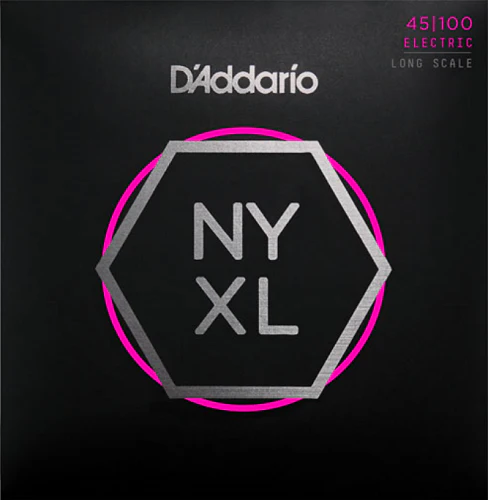 D'Addario Long Scale, Regular Light, 45-100 Bass Guitar Strings