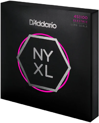 D'Addario Long Scale, Regular Light, 45-100 Bass Guitar Strings - Image 3