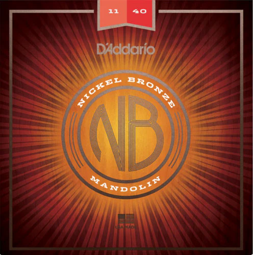 D'Addario Nickel Bronze, Medium, 11-40 Mandolin Strings