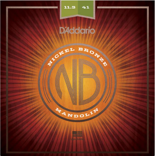 D'Addario Nickel Bronze, Medium-Heavy, 11.5-41 Mandolin Strings