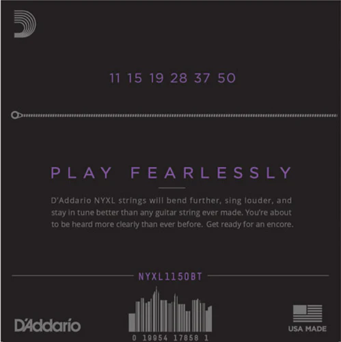 D'Addario Nickel Wound, Balanced TENSION, 11-50, Electric Guitar Strings - Image 2