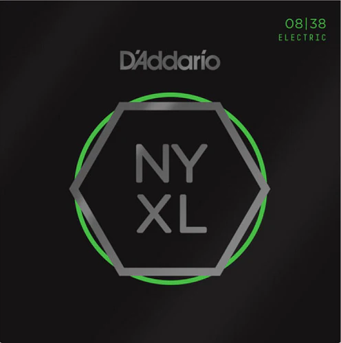 D'Addario  Nickel Wound, Extra Super Light, 8-38 Electric Guitar Strings