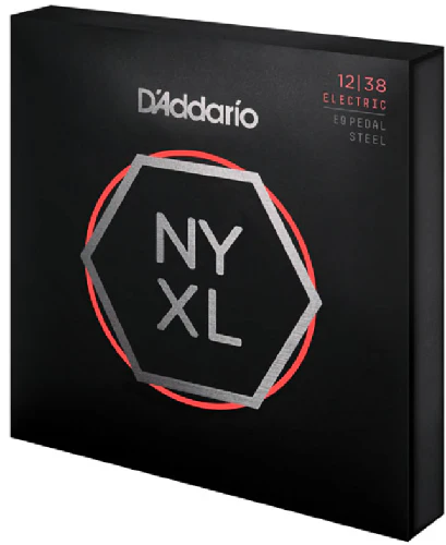 D'Addario Nickel Wound, Pedal STEEL, Custom Medium, 12-38 Electric Guitar Strings - Image 3