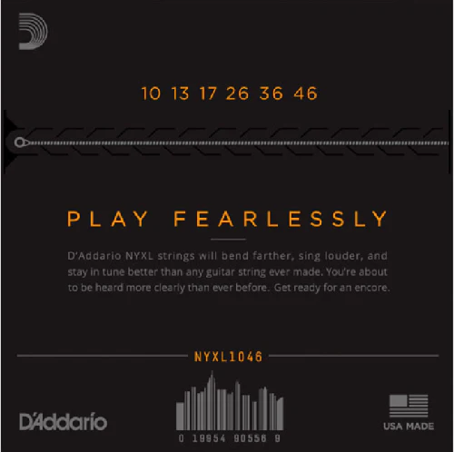 D'Addario Nickel Wound, Regular Light, 10-46 Electric Guitar Strings - Image 2