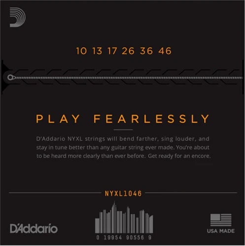 D'Addario Nickel Wound, Regular Light, 10-46 Electric Guitar Strings - 3-PACK - Image 2