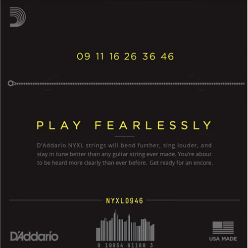 D'Addario Nickel Wound, Super Light Top , Regular Bottom, 09-46 Electric Guitar Strings - Image 2