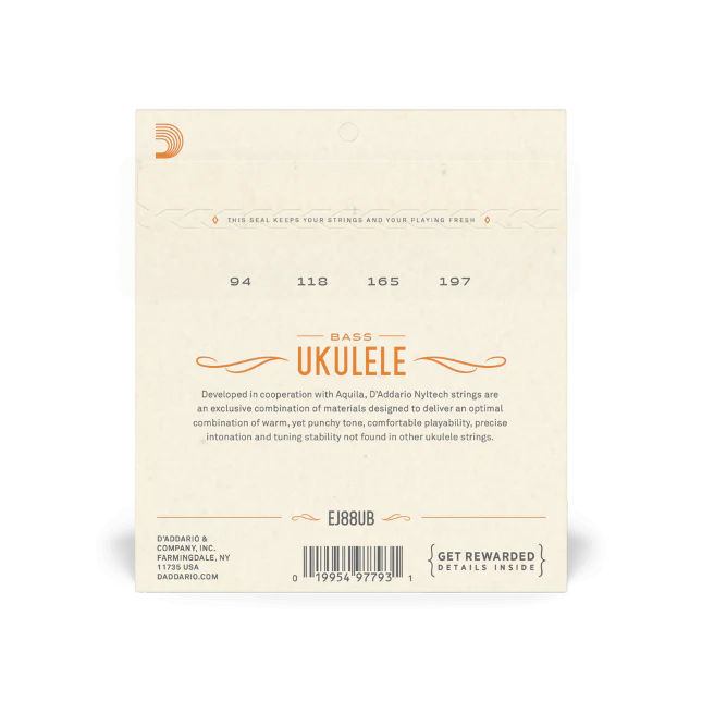 D'Addario Nyltech Bass Ukulele Strings - Image 2