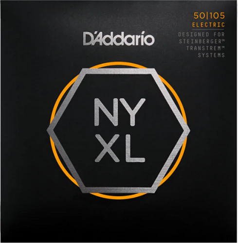 D'Addario NYXL, Long Scale, Medium, Double Ball END, 50-105 Bass Guitar Strings