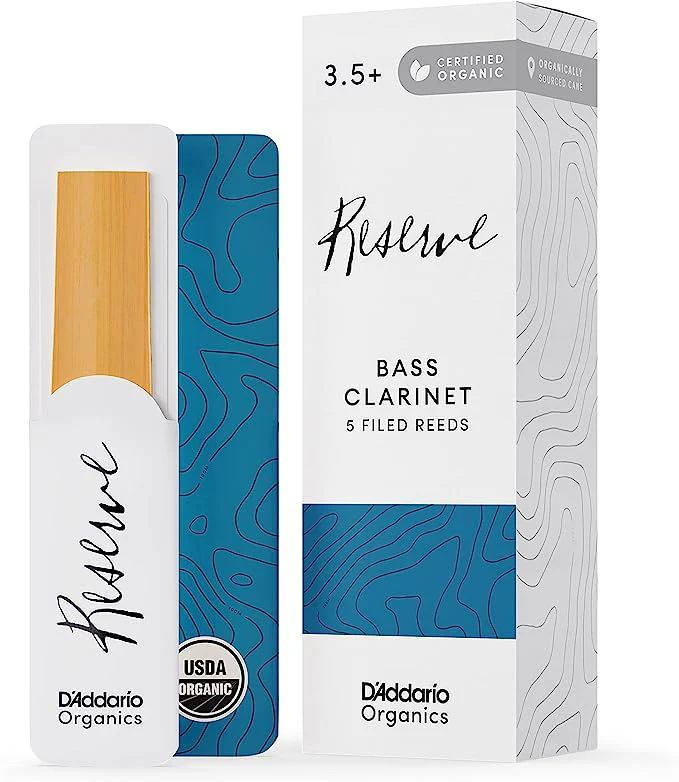 D'Addario Organic Reserve Bass Clarinet Reeds - 5 Per Box - Image 10