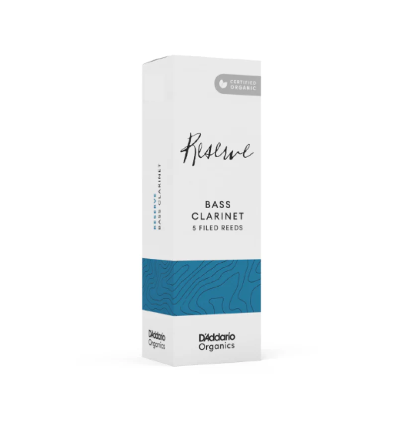 D'Addario Organic Reserve Bass Clarinet Reeds - 5 Per Box - Image 2