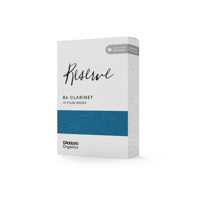 D'Addario Organic Reserve Bb Clarinet Reeds - 10 per Box - Image 2