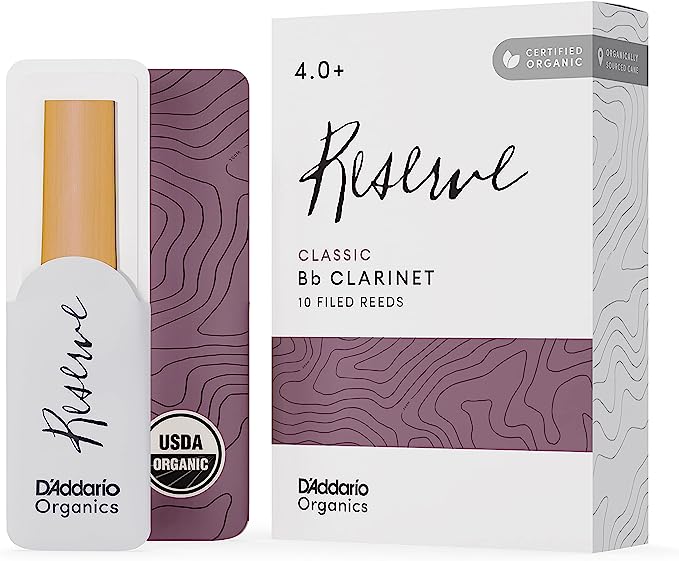 D'Addario Organic Reserve Classic Bb Clarinet Reeds - 10 Per Box - Image 11