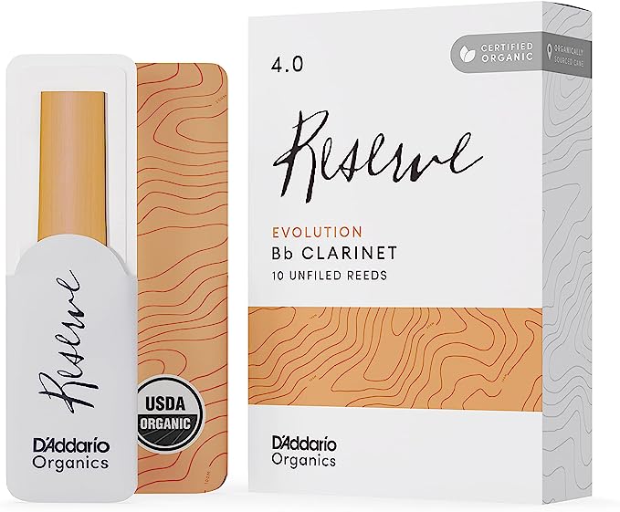 D'Addario Organic Reserve Evolution Bb Clarinet Reeds - 10 per Box - Image 9
