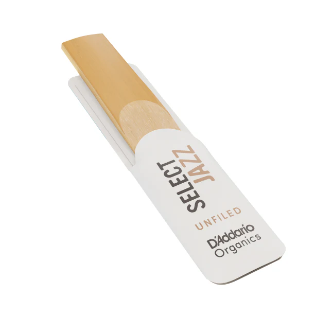 D'Addario Organic Select Jazz Unfiled Alto Saxophone Reeds - 3 Pack - Image 4