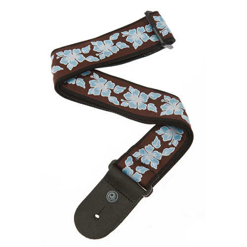 D'Addario Planet Waves Aloha Flower Woven Guitar Strap
